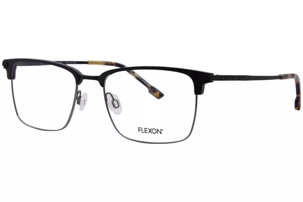  Flexon E1166 Eyeglasses Men's Full Rim Rectangle Shape 