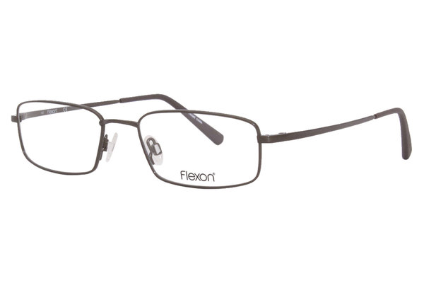 Flexon Einstein 600 Eyeglasses Men's Full Rim Rectangle Shape