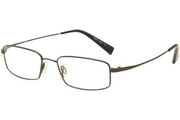  Flexon Men's Eyeglasses Memory Metal Titanium Full Rim Reading Glasses 