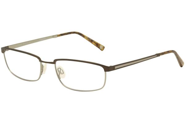  Flexon Men's Reading Glasses Vigor Memory Metal Titanium Full Rim 
