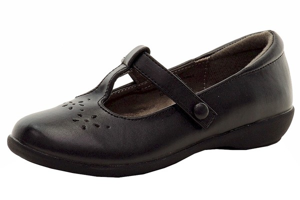  French Toast Girl's Enid School Uniform T-Strap Flats Shoes 