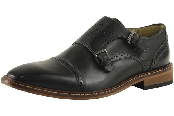  Giorgio Brutini Rapide Fashion Oxford Monkstrap Leather Shoes 