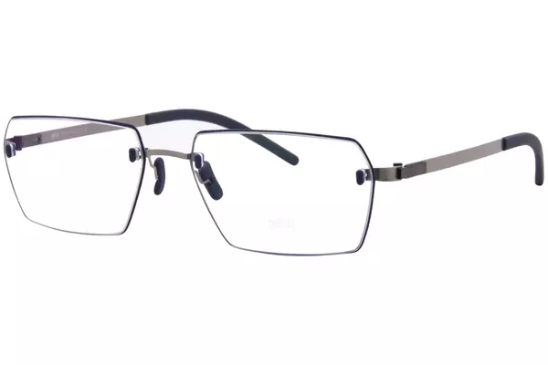 Gotti Prespective Loop Rim Eyeglasses Rimless