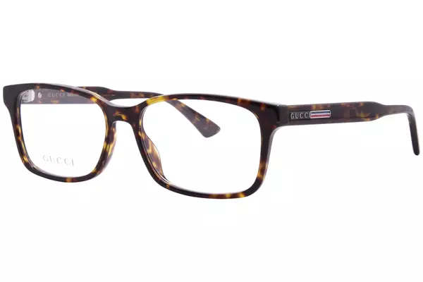  Gucci GG0826O Eyeglasses Men's Full Rim Rectangular Optical Frame 