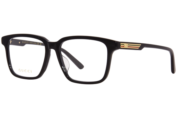  Gucci GG1293OA Eyeglasses Men's Full Rim Square Shape 