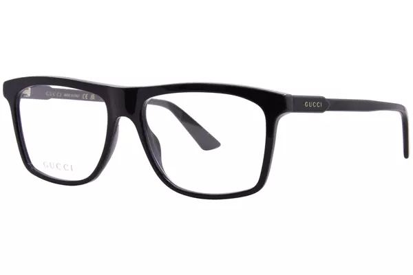  Gucci GG1820O Eyeglasses Men's Full Rim Rectangle Shape 