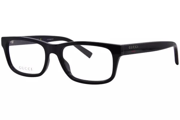  Gucci GG1858O Eyeglasses Men's Full Rim Rectangle Shape 