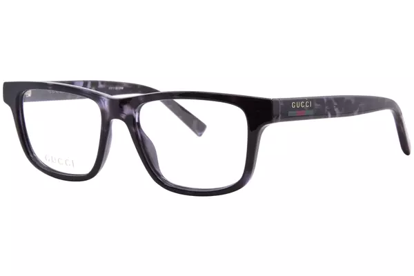  Gucci GG1987O Eyeglasses Men's Full Rim Rectangle Shape 