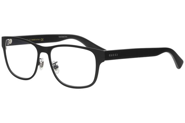  Gucci Men's Eyeglasses GG0007O GG/0007/O Full Rim Optical Frame 