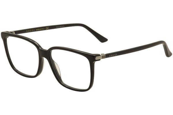  Gucci Men's Eyeglasses GG0019O GG/0019O Full Rim Optical Frame 