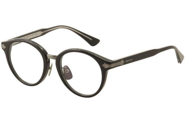  Gucci Men's Eyeglasses GG0066O Full Rim Optical Frame 