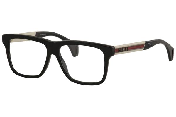  Gucci Men's Eyeglasses GG0464O GG/0464/O Full Rim Optical Frame 