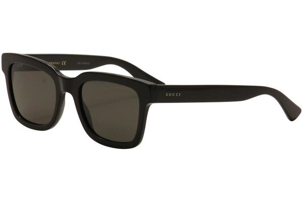  Gucci Men's GG0001S Fashion Square Sunglasses 