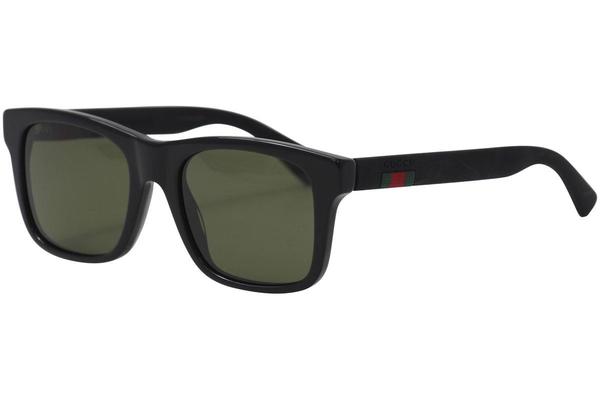  Gucci Men's GG0008S GG/0008/S Square Sunglasses 