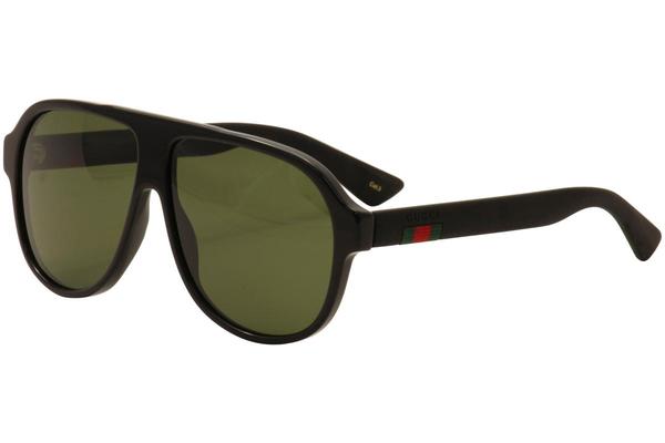  Gucci Men's GG0009S GG/0009/S Retro Fashion Pilot Sunglasses Shades 