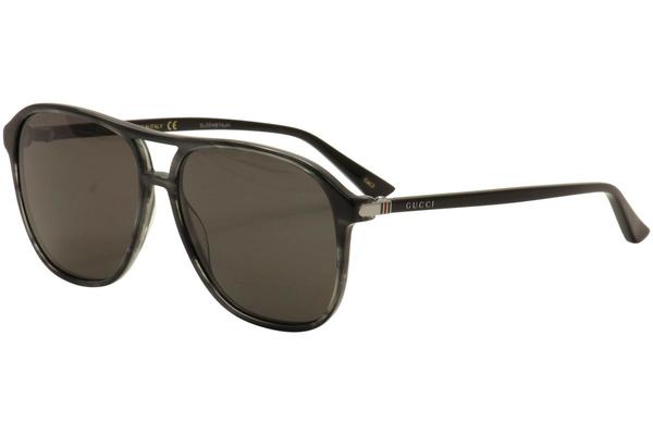  Gucci Men's GG0016S GG/0016/S Retro Pilot Sunglasses 