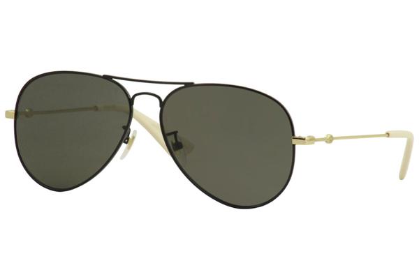  Gucci Men's Gucci-Logo GG0515S GG/0515/S Pilot Sunglasses 