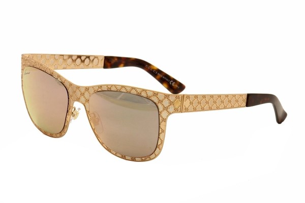  Gucci Women's 4266/S 4266S Fashion Metal Sunglasses 