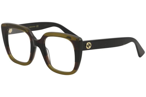  Gucci Women's Eyeglasses GG0180O GG/0180/O Full Rim Optical Frame 