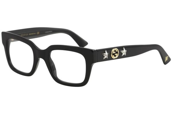  Gucci Women's Eyeglasses GG0210O GG/0210/O Full Rim Optical Frame 