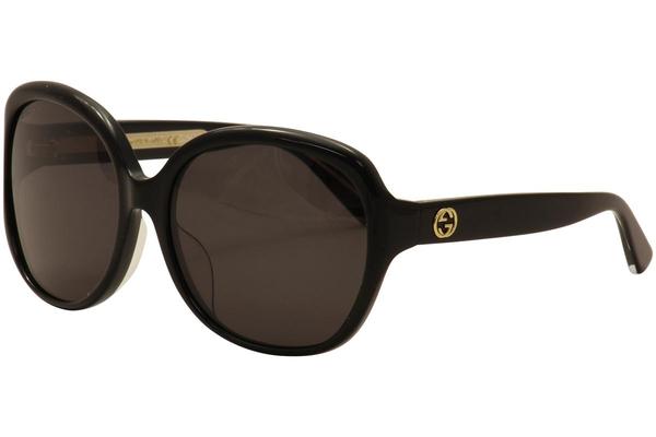  Gucci Women's GG0080SK GG/0080/SK Fashion Sunglasses 