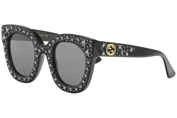  Gucci Women's GG0116S GG/0116/S Fashion Square Sunglasses 