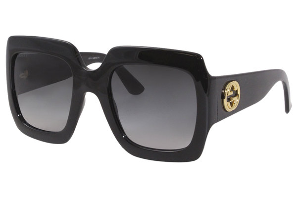  Gucci Women's Urban Collection GG0053S Square Sunglasses 