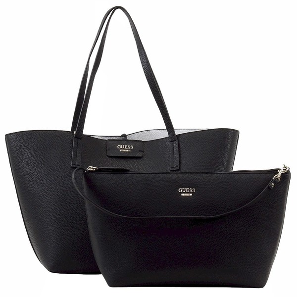  Guess Women's Bobbi Inside-Out Reversible Tote Handbag Set 