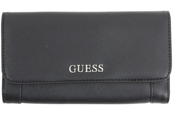  Guess Women's Delaney Slim Trifold Clutch Wallet 