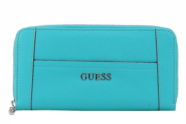  Guess Women's Delaney Zip Around Clutch Wallet 