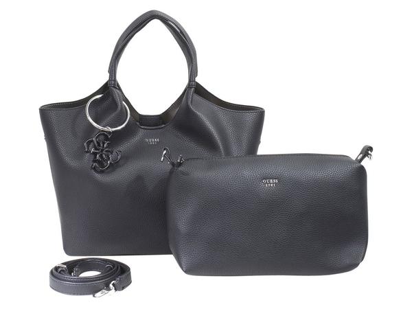  Guess Women's Flora Shopper Tote Handbag Set 