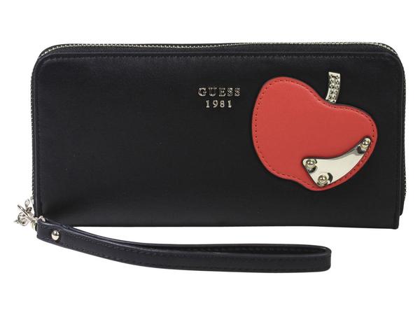  Guess Women's Fruit Punch Large Zip-Around Clutch Wallet 