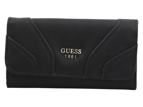  Guess Women's Islington Slim Tri-Fold Clutch Wallet 