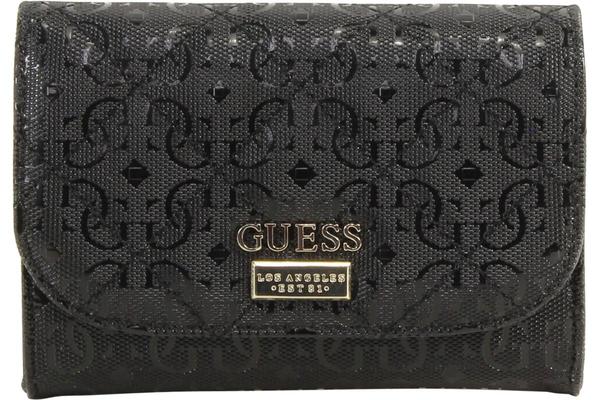  Guess Women's Jordyn Double Date Logo Embossed Wallet 