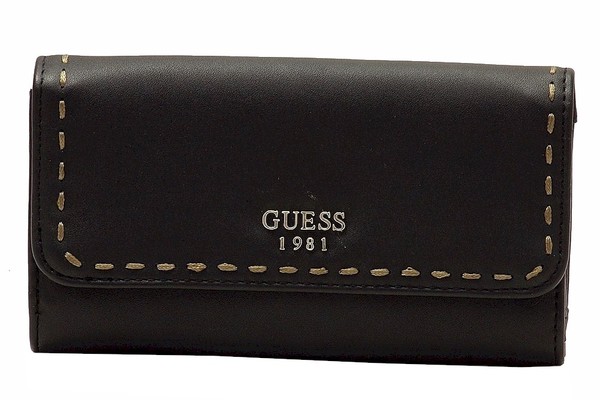  Guess Women's Juliana Slim Clutch Tri-Fold Wallet 