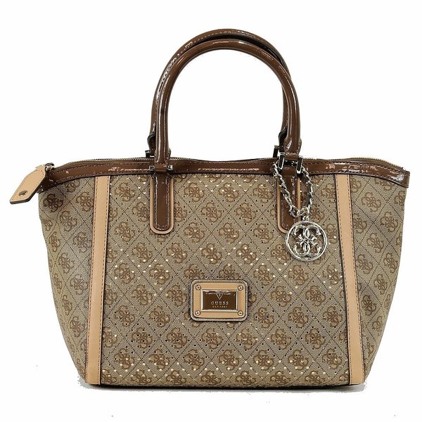  Guess Women's Logo Remix SP452706 Uptown Satchel Handbag 