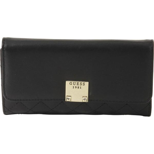  Guess Women's Rochelle Quilted Slim Clutch Wallet 