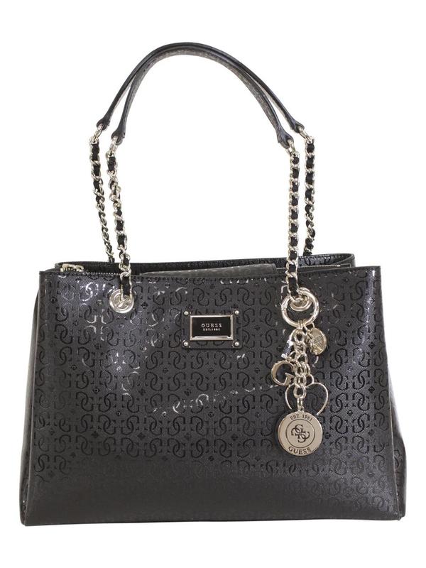  Guess Women's Shannon Large Girlfriend Satchel Handbag 