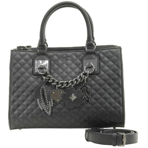  Guess Women's Stassie Society Satchel Handbag 