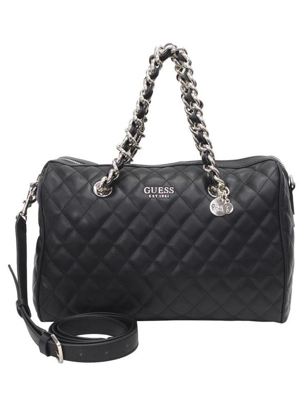  Guess Women's Sweet Candy Large Quilted Satchel Handbag 