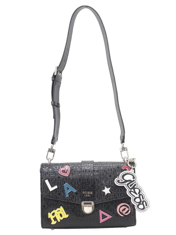  Guess Women's Tabbi Logo Shoulder Handbag 