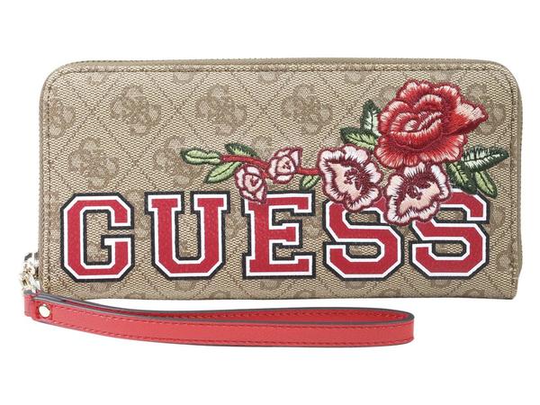  Guess Women's Vikky Large Zip-Around Clutch Wallet 