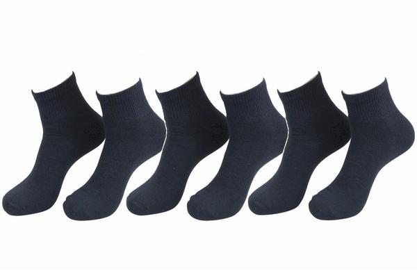  Hanes Men's 6 Pairs FreshIQ Cushioned Ankle Socks 