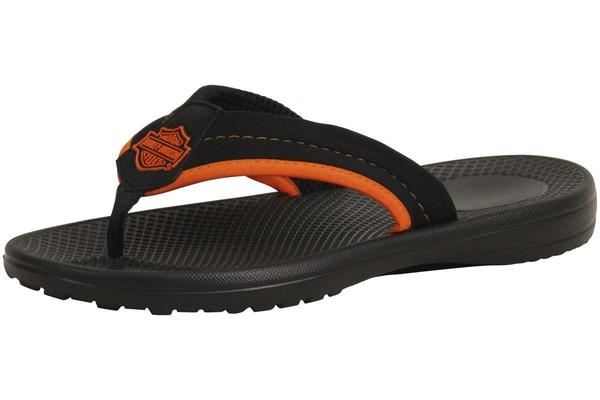  Harley Davidson Men's Banks Thong Flip-Flops Sandals Shoes 