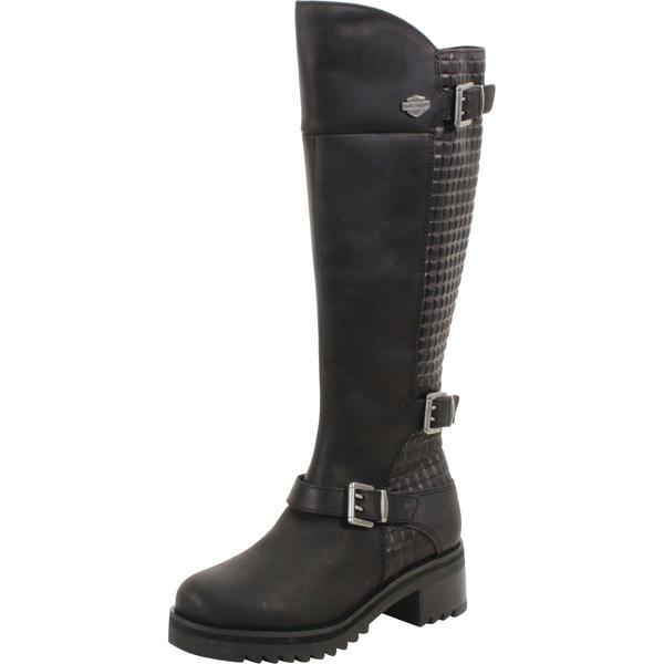  Harley Davidson Women's Kedvale Textured Boots Shoes 