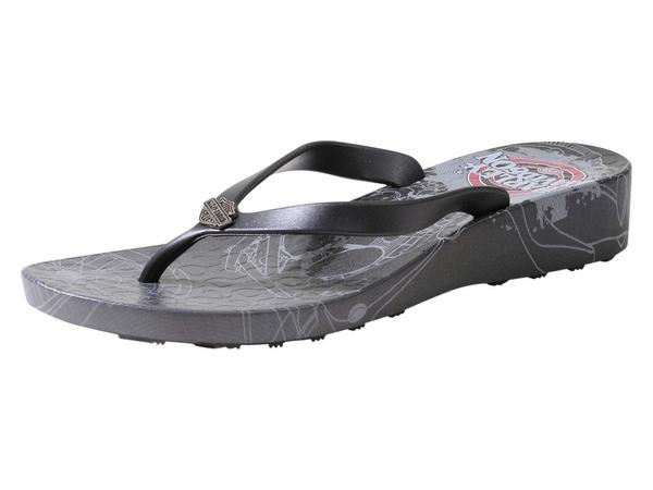  Harley-Davidson Women's Larnes Flip Flops Sandals Shoes 