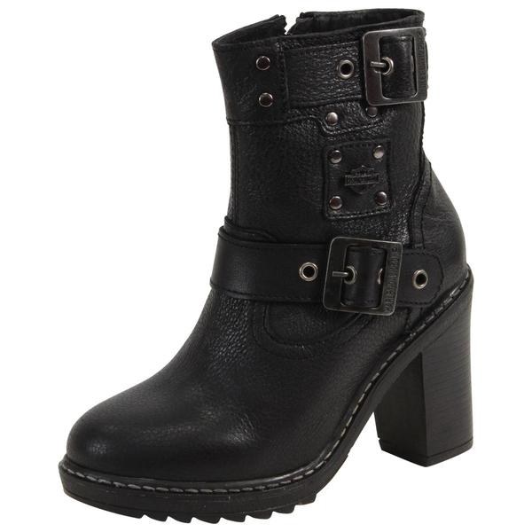  Harley Davidson Women's Ludwell Double Strap Boots Shoes 