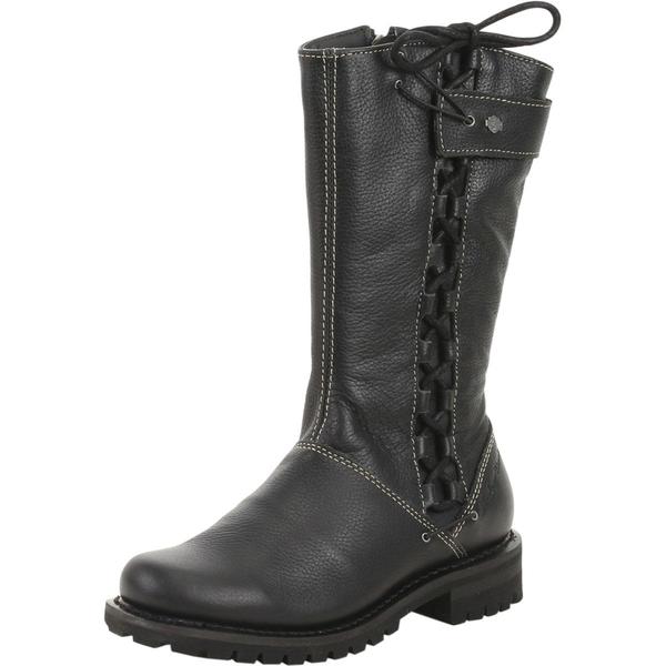  Harley-Davidson Women's Melia Side Lace Motorcycle Boots Shoes 