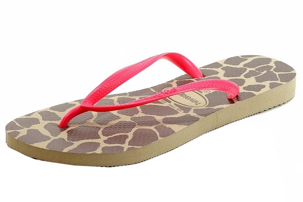  Havaianas Women's Slim Animals Fluo Fashion Flip Flops Sandals Shoes 