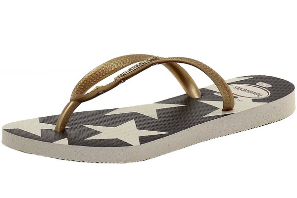  Havaianas Women's Slim Stars & Stripes Fashion Flip Flops Sandals Shoes 